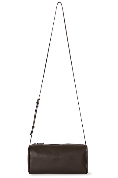 The Row 90's Crossbody Bag in Ebony Brown ANS