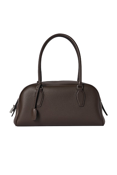 The Row E/w India Bag in Deep Brown ANS