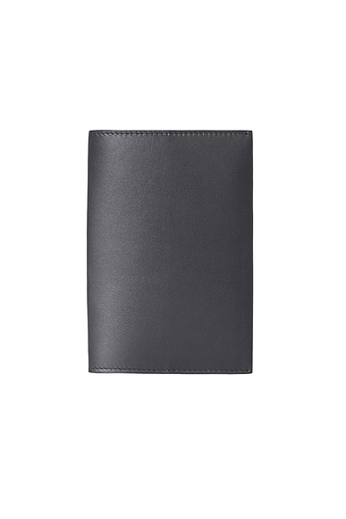 The Row Passport Holder in Black