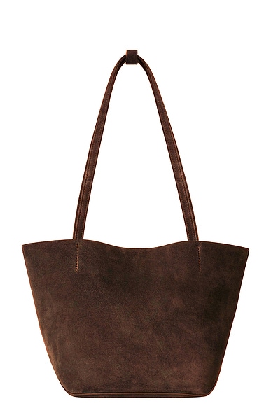 The Row Park Edge Medium Tote Bag in Mocha ANS