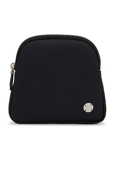 The Row Circle Pouch in Black