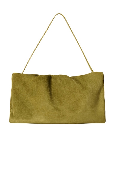 The Row Bourse XL Bag in Golden Olive ANS