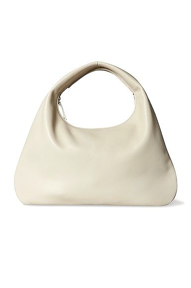 The Row Leathers SMALL EVERYDAY GRAIN LEATHER SHOULDER BAG