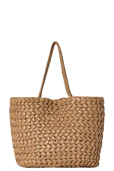 The Row Estelle Two Raffia Large Bag in The ANS