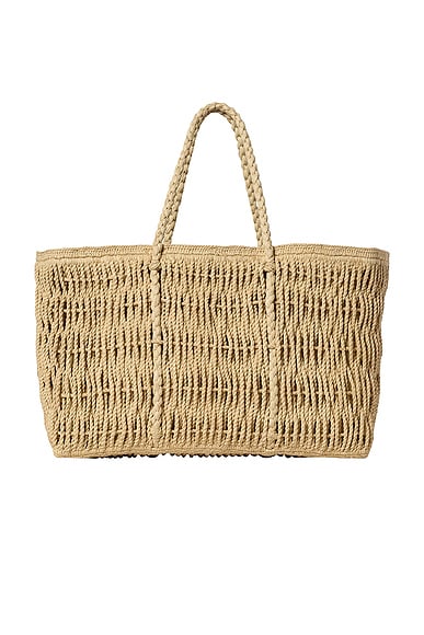 The Row Georgica Tote Bag in Natural