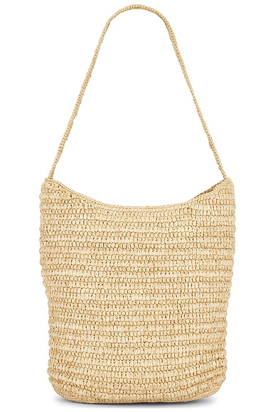 The Row Alma Raffia Shoulder Bag in The