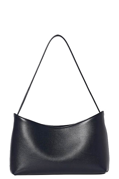 The Row Alma Baguette Bag in Black ANS