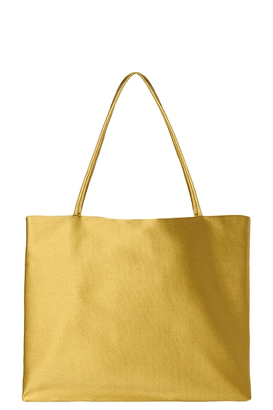 The Row Cecily Top Handle Bag in Yellow