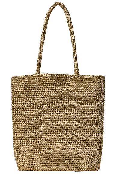 The Row Cecily Mini Tote Bag in Gold