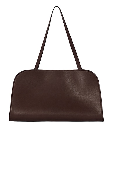 The Row Peggy Clutch Bag in Burgundy ANS