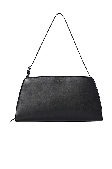 The Row Dalia Baguette Bag in Black ANS