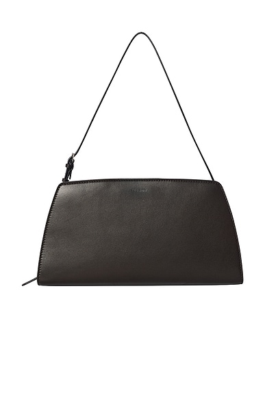 The Row Dalia Baguette Bag in Walnut Shadow ANS