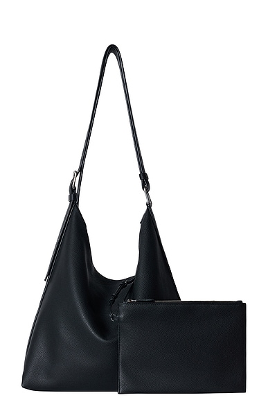 The Row Jean Shoulder Bag in Black ANS