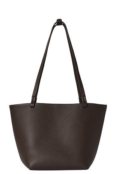 The Row Park Medium Tote Bag in Deep Brown ANS