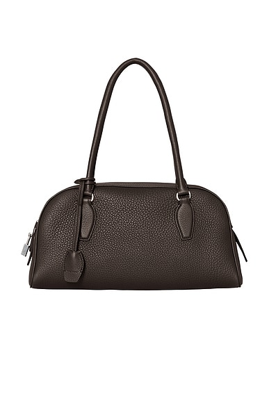 The Row Small East West India Bag in Walnut Shadow ANS