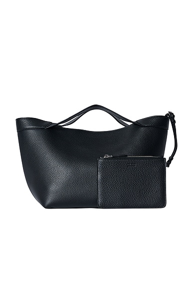 The Row Small Kit Tote Bag in Black ANS