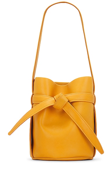 ショルダーバッグ・ポシェット THE ROW Leo Mini Bucket bag calf suede a48671d7b8b1c43814480d12609146