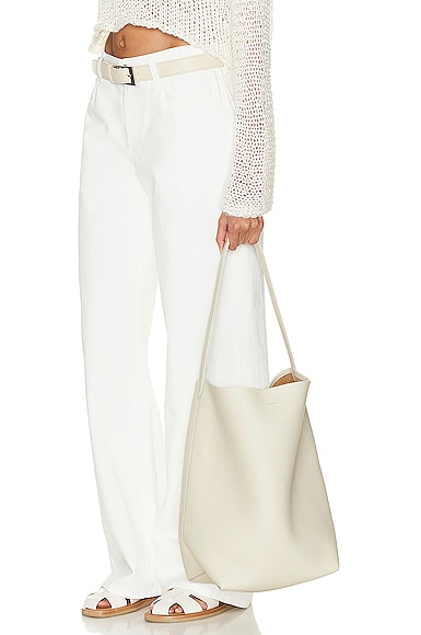 Shop The Row Large North South Park Tote In Ivory