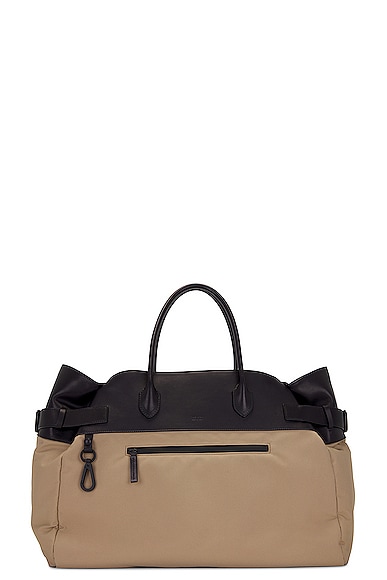 The Row Margaux 17 Inside Out Bag In Barley & Black