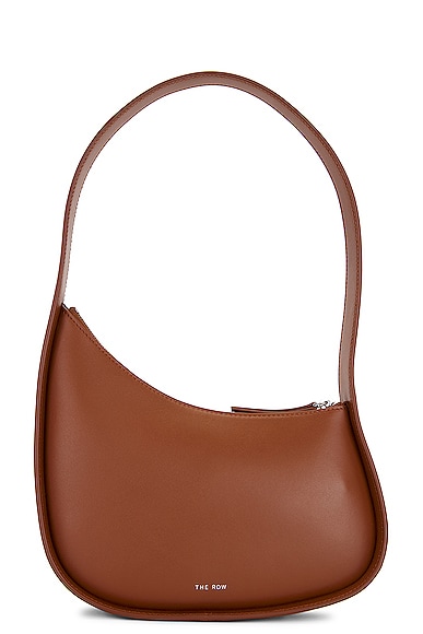 The Row Half Moon Bag in Cuir PLD | FWRD