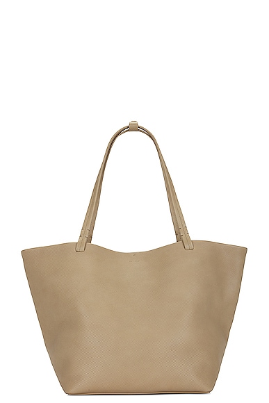 The Row Park Three Tote Bag in Light Taupe PLD