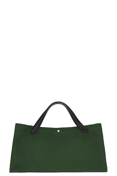 The Row Idaho Tote Bag in Green SHG | FWRD
