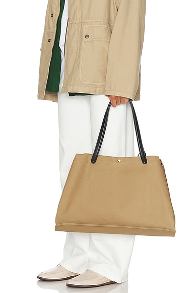 The Row XL Idaho Tote Bag in Beige | Smart Closet