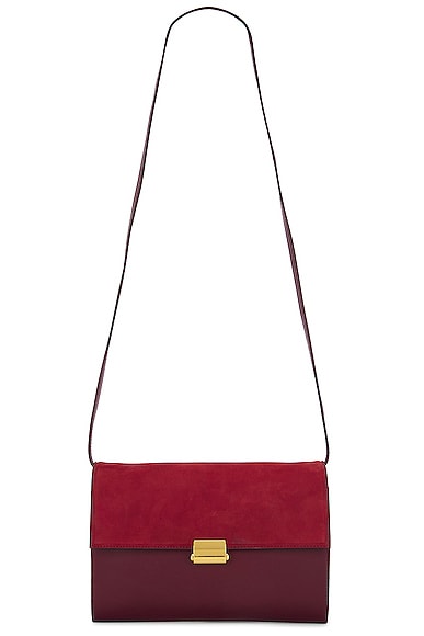 The Row Laurie Bag In Syram Red & Chianti