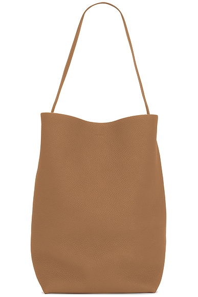 The Row Large Park Tote in Cinnamon
