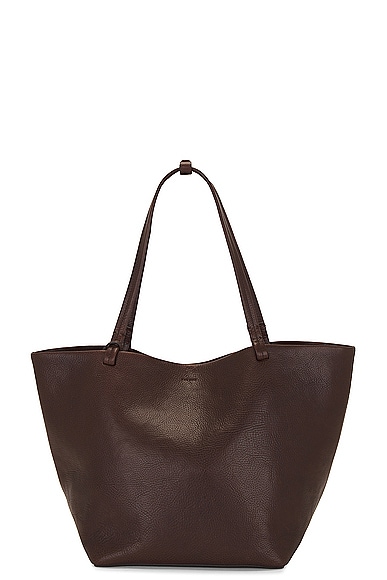 The Row Park Tote Three in Brown
