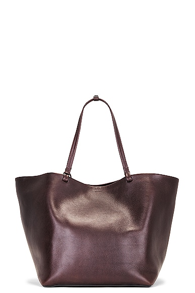 The Row XL Park Tote in Brown