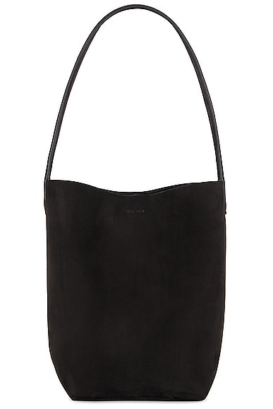The Row Small Park Tote In Black