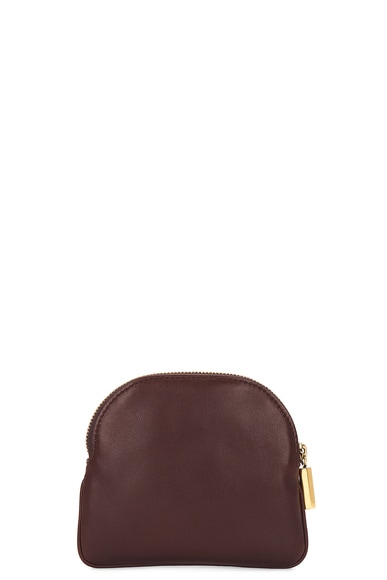 Shop The Row Circle Pouch 2 In Burgundy