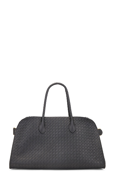 The Row EW Margaux Bag in Black