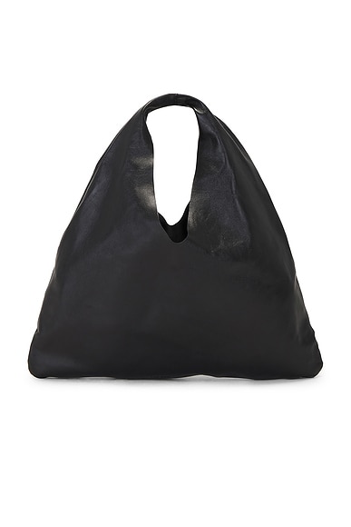 The Row Small Bindle Bag in Black PLD
