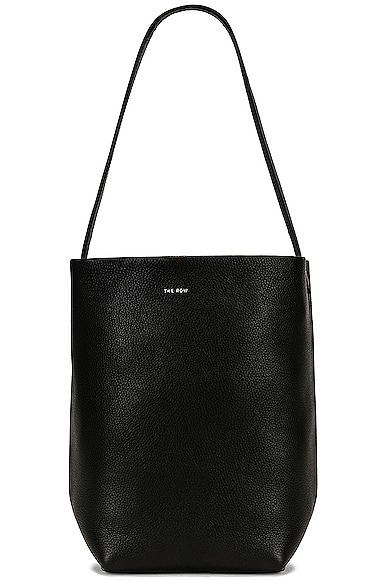 The Row Medium North South Park Tote Bag in Black PLD