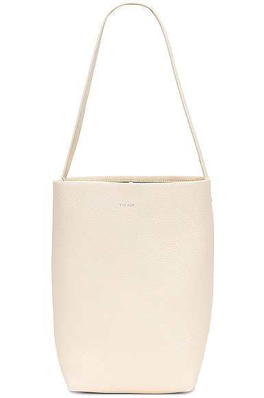 The Row Large N/S Park Tote — Ivory Ivory PLD Ivpd