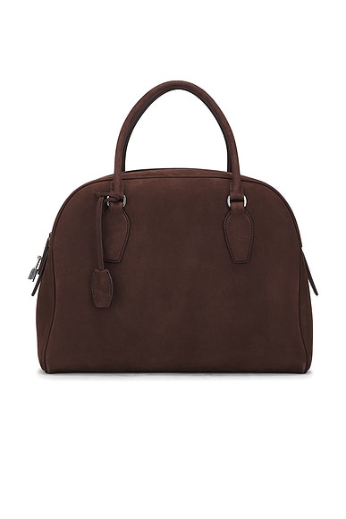 The Row India 12.00 Bag in Dark Mocha ANS