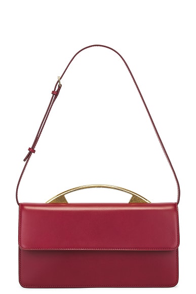 The Row Nia Bag in Barn Red ANG