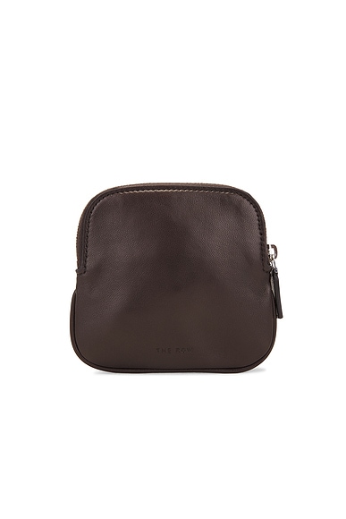 The Row Sofia Compact Wallet in Black | FWRD