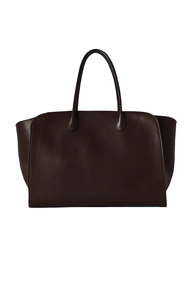 The Row Soft Margaux 10 Bag in Marine PLD | FWRD