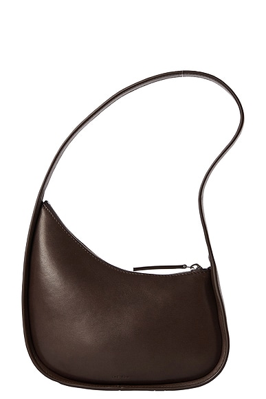 The Row Half Moon in Brown Melange Ans