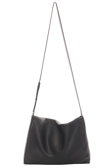 The Row Nan Shoulder Bag in Black Ans