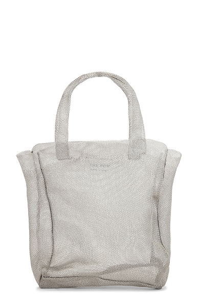 The Row Imogen Mini Tote in Silver