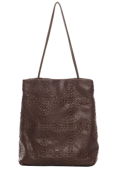 The Row Lilou Woven Bag in Brown