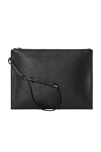 The Row Wrislet Pouch in Black ANS