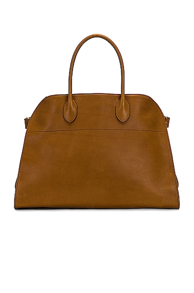 The Row Soft Margaux 15 Top Handle Bag in Cuir SHG | FWRD