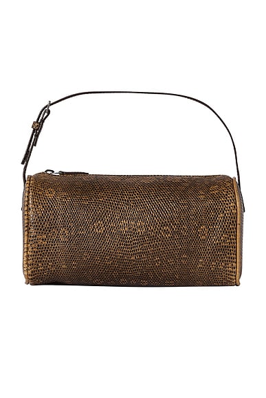 The Row 90's Lizard Bag in Beige ANS