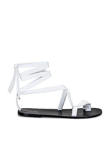 The Row Nora Sandal in White