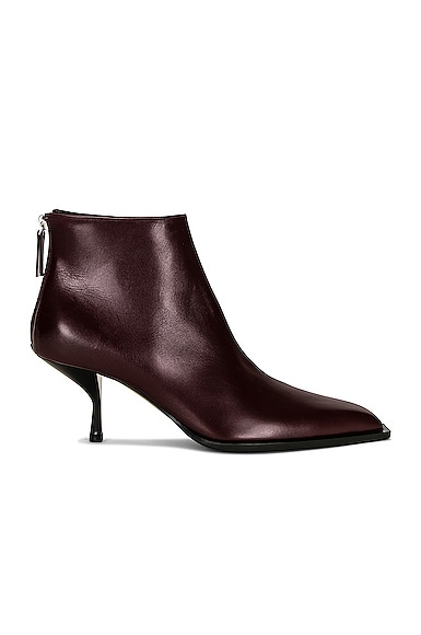 The Row Coco Booties in Wine